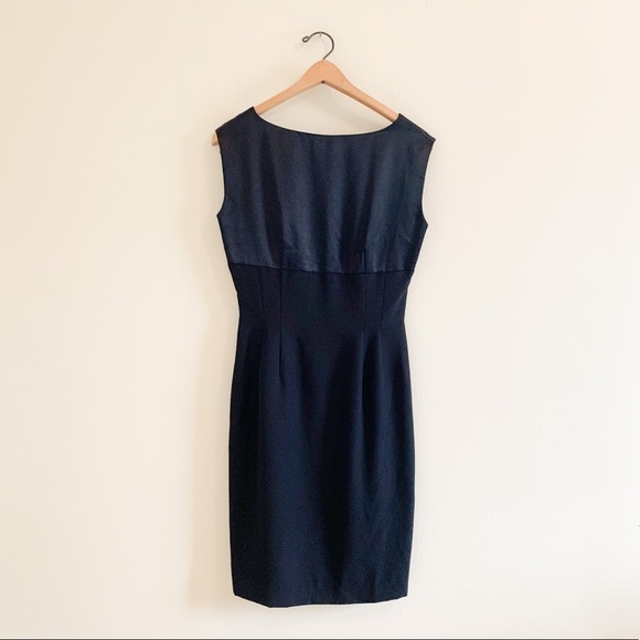 Vintage Dresses & Skirts - Vintage Gillian Classic Sleeveless Open Back Little Y2K Black Dress 6